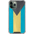 Bahamas Flag Distressed iPhone 12 Pro Clear Case